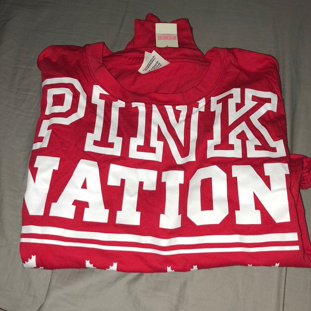 Victoria secret red crop top